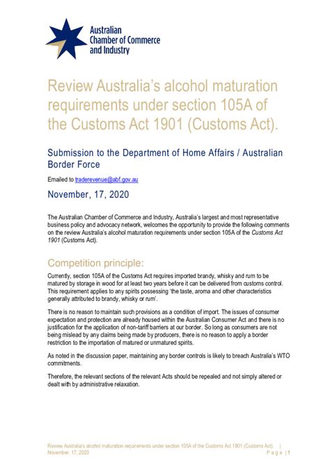 australia customs alcohol allowance.